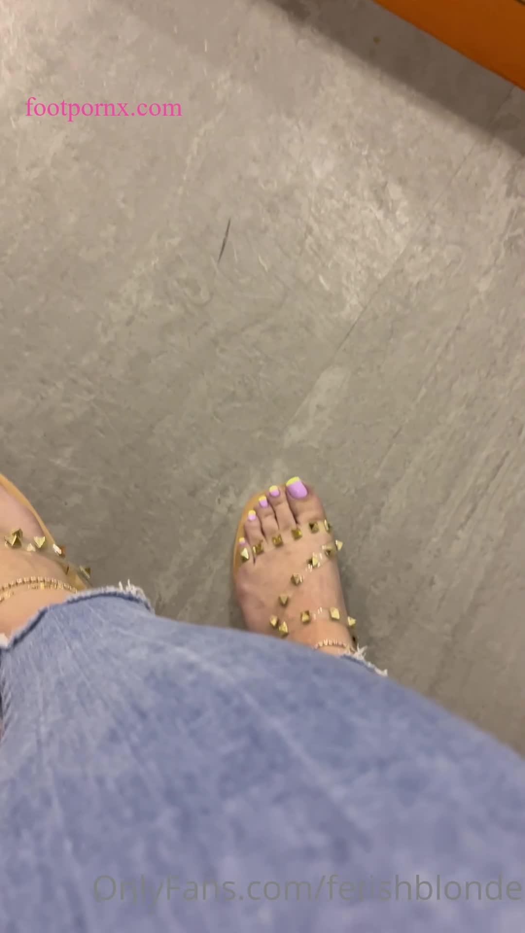 fetishblonde  foot porn 4