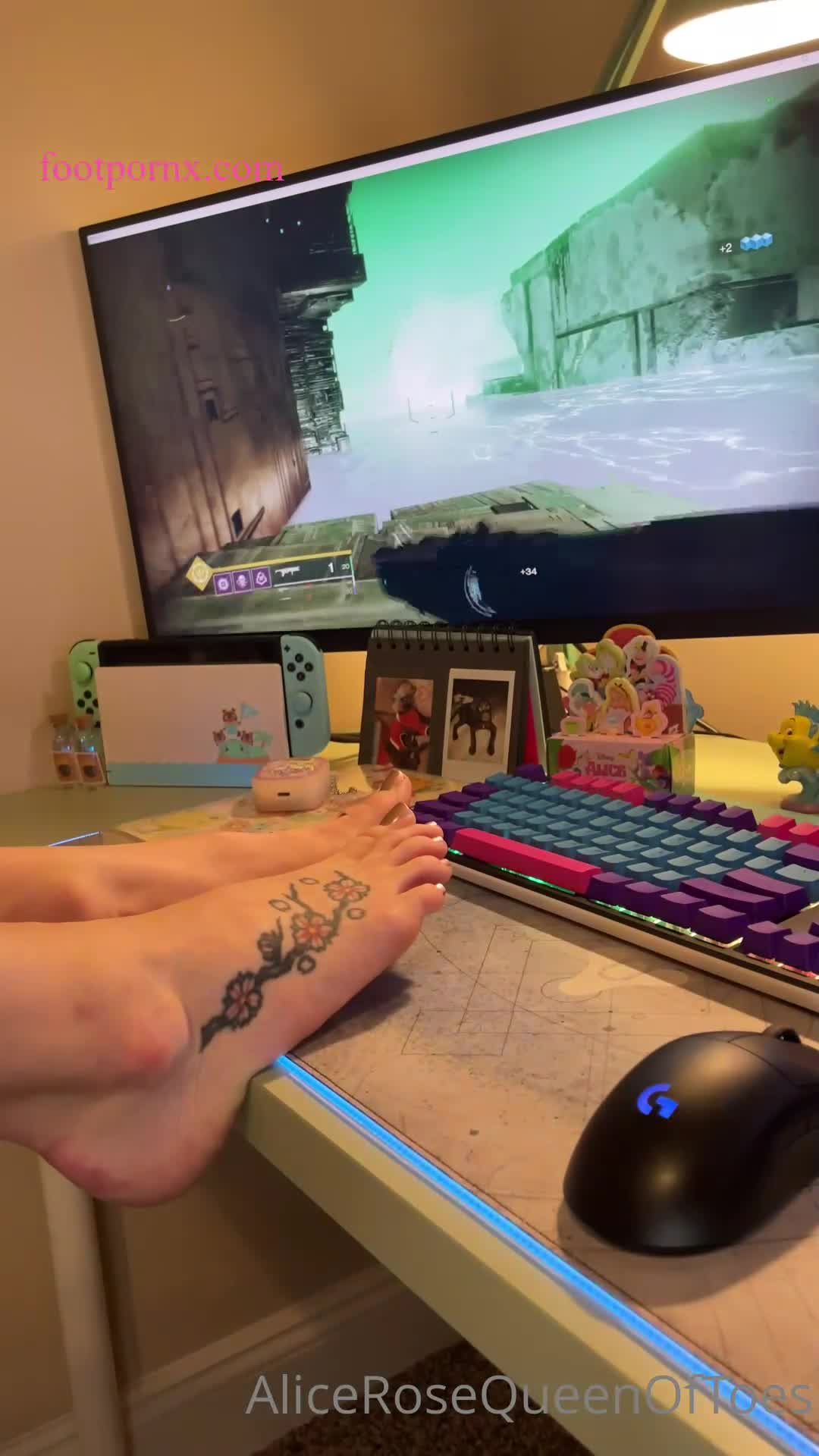 alicerosequeenoftoes  foot porn 5
