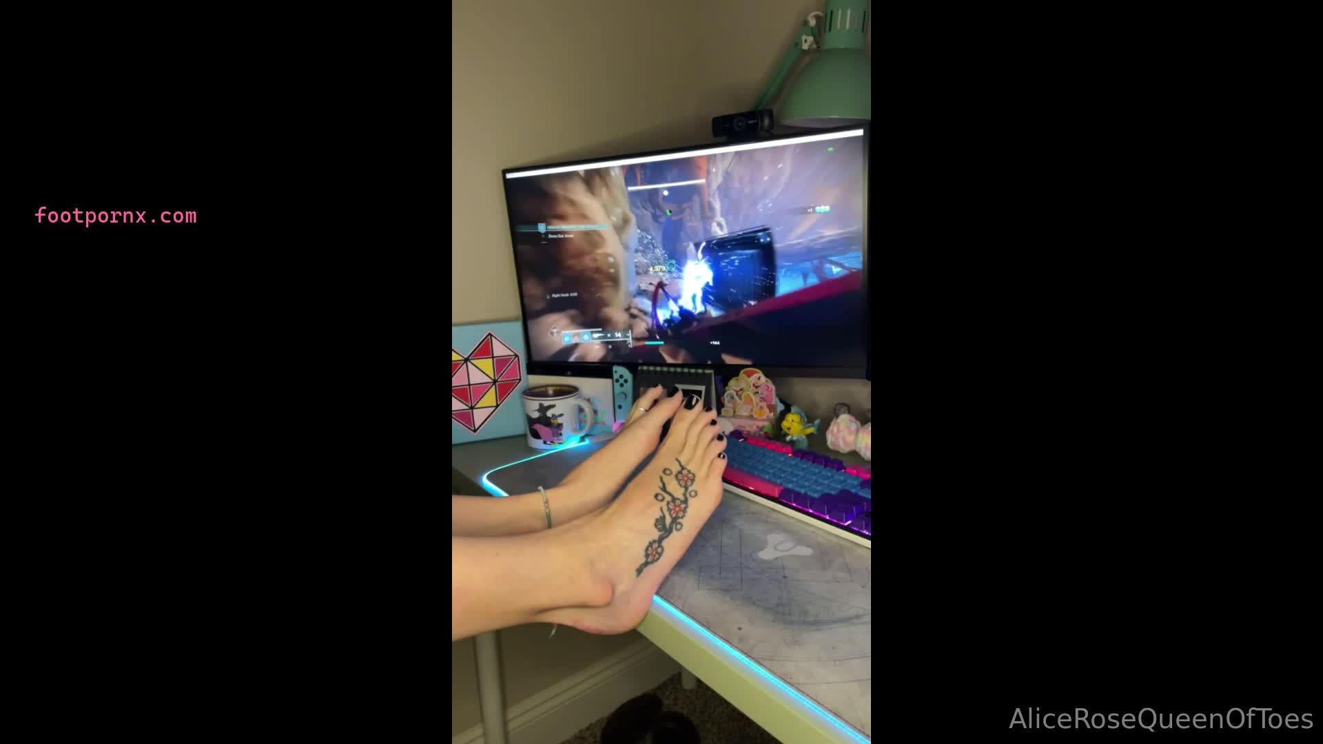 alicerosequeenoftoes  foot porn 2