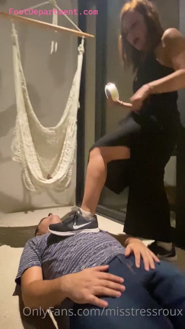 misstressroux mistress duck tape slave