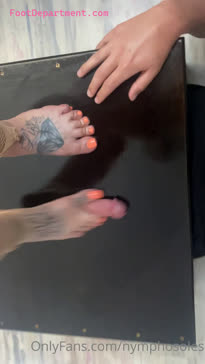 nymphosoles foot stomping on dick ball busting