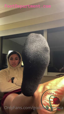 goddess_teresa joi sock removal