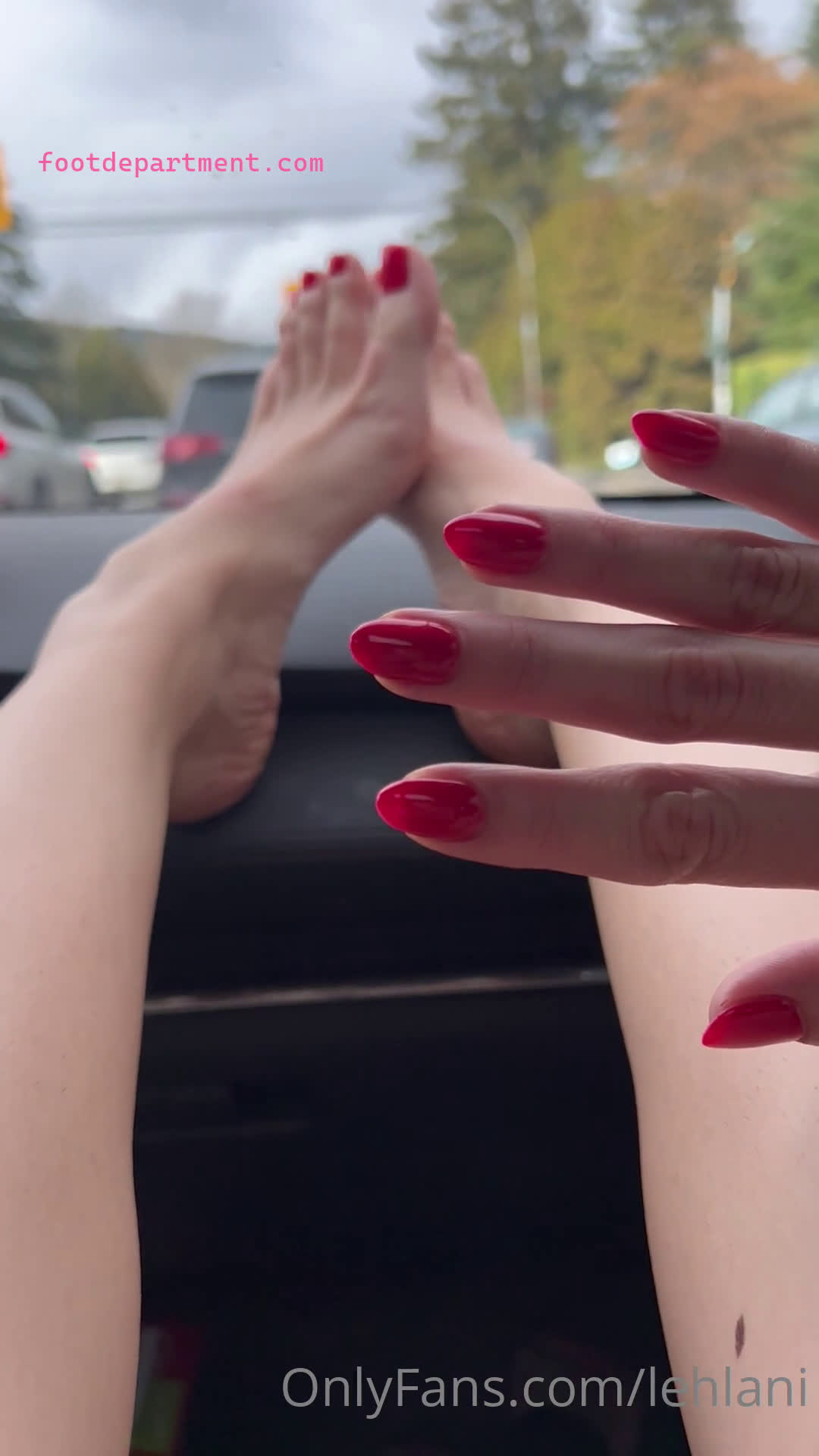 lehlani red toes dashboard