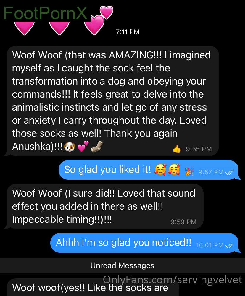 servingvelvet feet photo 2