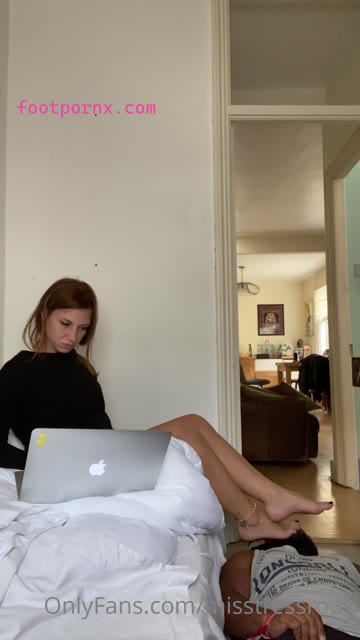 misstressroux makes her foot boys worship her feet femdom 1